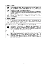 Предварительный просмотр 4 страницы FOR-A MFR-16 Operation Manual