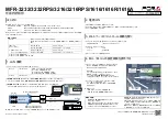 FOR-A MFR-1616 Quick Start Manual preview