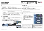 Preview for 2 page of FOR-A MFR-6000R Quick Setup Manual