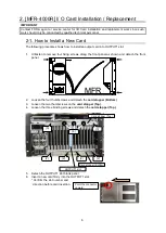 Preview for 6 page of FOR-A MFR-9SDIR Operation Manual