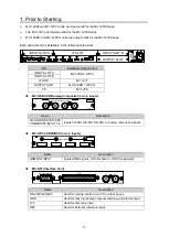 Предварительный просмотр 5 страницы FOR-A MV-1200 Installation Manual