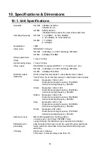 Preview for 42 page of FOR-A MV-160HS Multi Viewer Operation Manual