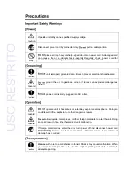 Preview for 3 page of FOR-A MV-410HS Operation Manual