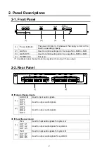 Preview for 8 page of FOR-A UFH-70ADA Operation Manual