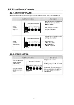 Preview for 12 page of FOR-A UFH-70DAC Operating Manual