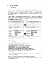 Preview for 7 page of FOR-A UFM-30UDC Operation Manual