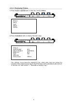 Preview for 12 page of FOR-A UFM-30UDC Operation Manual