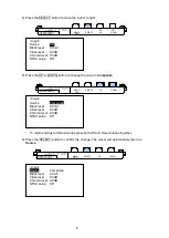 Preview for 14 page of FOR-A UFM-30UDC Operation Manual