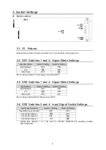 Предварительный просмотр 8 страницы FOR-A USF-105DADA Operation Manual