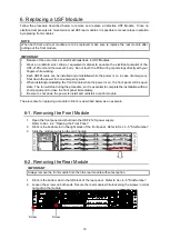 Предварительный просмотр 19 страницы FOR-A USF-212PS Operation Manual