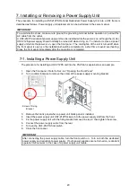 Предварительный просмотр 20 страницы FOR-A USF-212PS Operation Manual