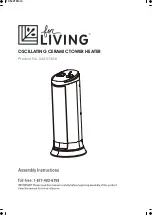 Preview for 1 page of for Living 043-5130-8 Assemble Instruction