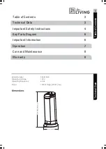 Preview for 3 page of for Living 043-5130-8 Assemble Instruction