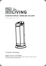 Preview for 9 page of for Living 043-5130-8 Assemble Instruction