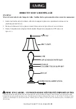 Preview for 2 page of for Living 052-0652-4 Assembly Instructions