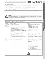 Предварительный просмотр 9 страницы for Living 052-2228-4 Instruction Manual