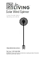 Preview for 6 page of for Living 059-7303-0 Assembly Instructions Manual