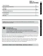 Preview for 8 page of for Living 059-7303-0 Assembly Instructions Manual