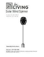 Preview for 14 page of for Living 059-7303-0 Assembly Instructions Manual