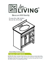 for Living 063-3444-6 Assembly Instructions Manual preview