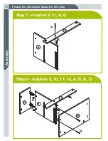 Preview for 8 page of for Living 063-3444-6 Assembly Instructions Manual