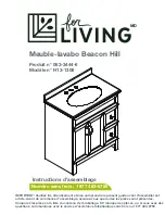 Preview for 13 page of for Living 063-3444-6 Assembly Instructions Manual