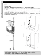 Preview for 8 page of for Living 063-6094-0 Assembly Instructions Manual