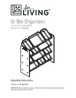 for Living 068-2997-6 Assembly Instructions Manual preview