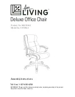 Preview for 1 page of for Living 068-7916-0 Assembly Instructions Manual