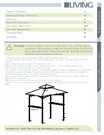 Preview for 3 page of for Living 085-1243-4 Assembly Instructions Manual