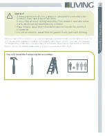 Preview for 5 page of for Living 085-1243-4 Assembly Instructions Manual