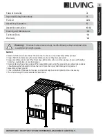 Preview for 3 page of for Living 085-1244-2 Assembly Instructions Manual