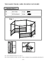 Preview for 3 page of for Living 088-0383-0 Assembly Instructions Manual