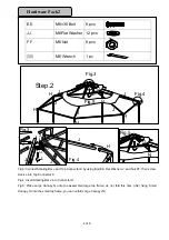 Preview for 4 page of for Living 088-0383-0 Assembly Instructions Manual