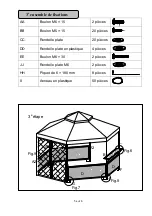 Preview for 11 page of for Living 088-0383-0 Assembly Instructions Manual