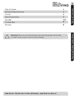 Preview for 3 page of for Living 088-1328 Assembly Instructions Manual