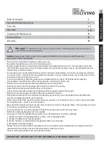 Preview for 3 page of for Living 088-1336-8 Assembly Instructions Manual