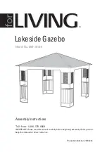 Preview for 1 page of for Living 088-1610-4 Assembly Instructions Manual