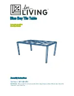 for Living 088-1648-6 Assembly Instructions Manual preview