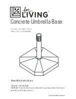 Preview for 1 page of for Living 088-1770-2 Assembly Instructions Manual