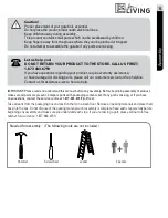 Preview for 5 page of for Living 088-2023-6 Assembly Instructions Manual