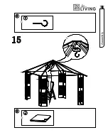 Preview for 15 page of for Living 088-2023-6 Assembly Instructions Manual