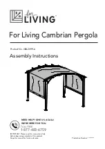 for Living 088-2099-6 Assembly Instructions Manual preview