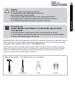 Preview for 5 page of for Living 088-2119-0 Assembly Instructions Manual