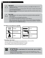 Предварительный просмотр 6 страницы for Living 088-2183-4 Assembly Instructions Manual