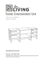 Preview for 1 page of for Living 168-0043-0 Assembly Instructions Manual