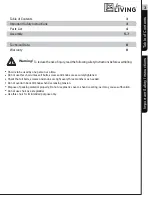 Preview for 3 page of for Living 2066 Assembly Instructions Manual