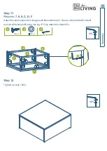 Предварительный просмотр 11 страницы for Living 399-4006-6 Assembly Instructions Manual