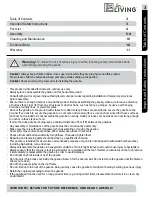 Preview for 3 page of for Living A101003000 Assembly Instructions Manual