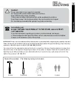 Preview for 5 page of for Living A101003000 Assembly Instructions Manual